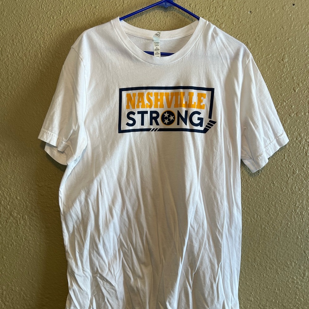 White Nashville Strong Tee